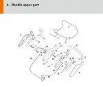 Stihl MB 545.0 V Vario Drive Lawn Mower Spare Parts